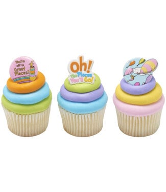 DECOPAC 12CT RINGS PLACES YOU WILL GO