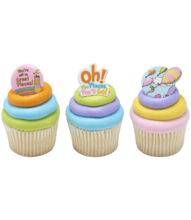 DECOPAC 12CT RINGS PLACES YOU WILL GO