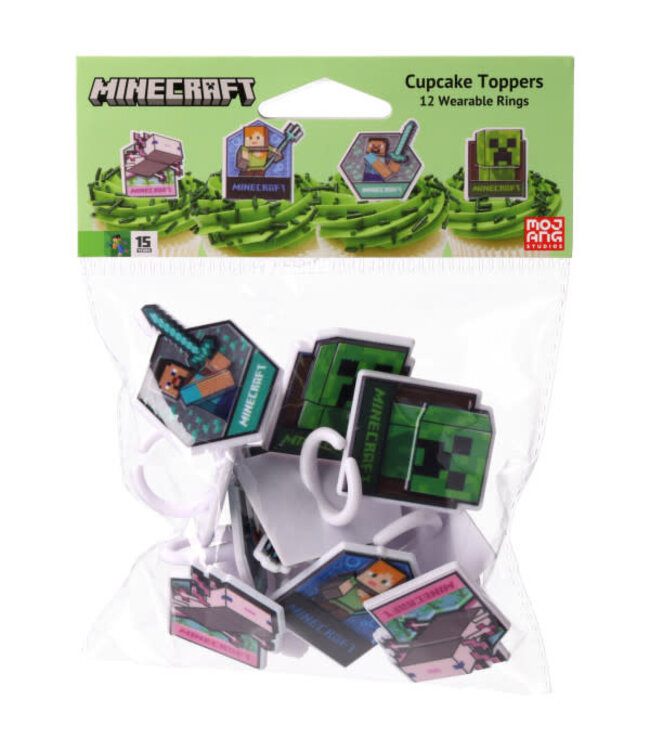 DECOPAC MINECRAFT Lush Finds Retail Cupcake Rings