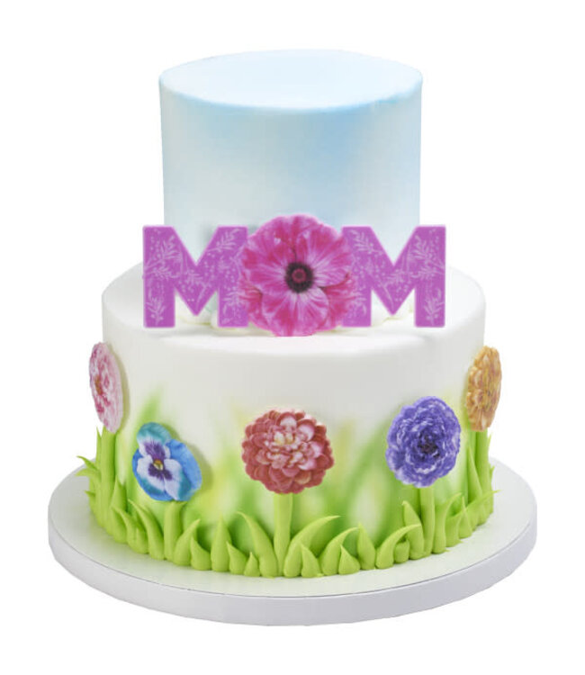 BAKERY CRAFTS Garden Flowers Cupcake Rings