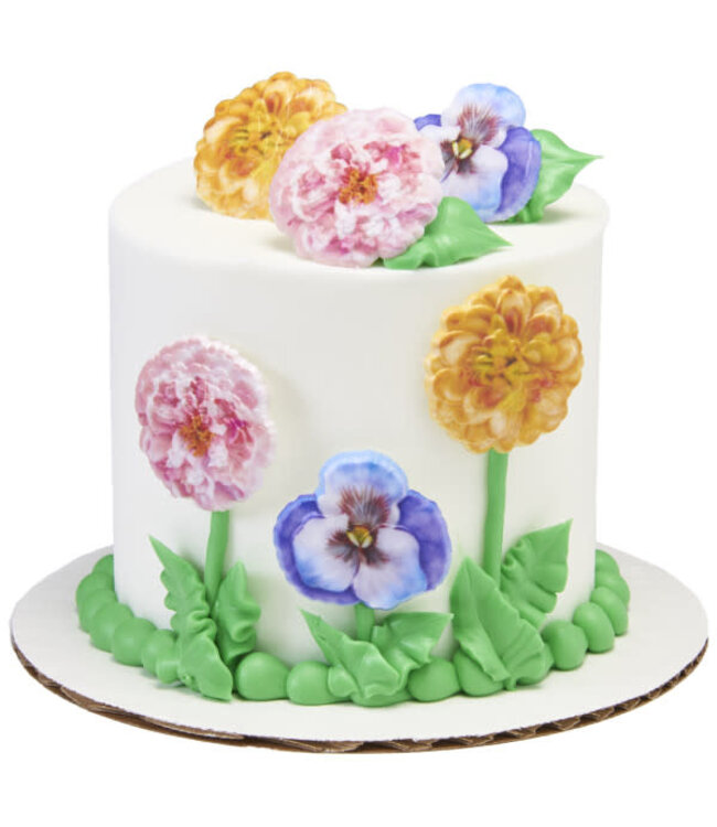BAKERY CRAFTS Garden Flowers Cupcake Rings