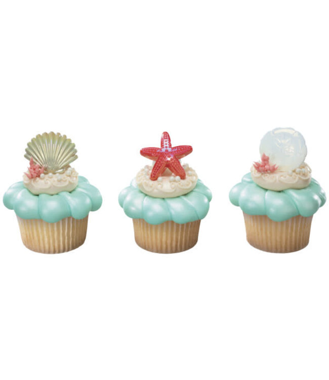 BAKERY CRAFTS 12CT RINGS SEA SHELL