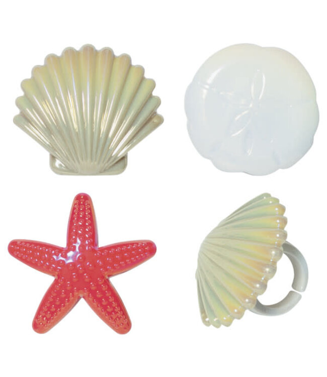 BAKERY CRAFTS 12CT RINGS SEA SHELL