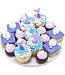 BAKERY CRAFTS Mermaid Tail Wrap Cupcake Rings