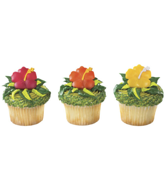 BAKERY CRAFTS Hibiscus Flower Cupcake Rings