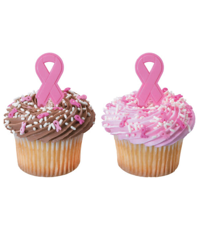 BAKERY CRAFTS Breast Cancer Awareness Pink Ribbon® DecoPics®