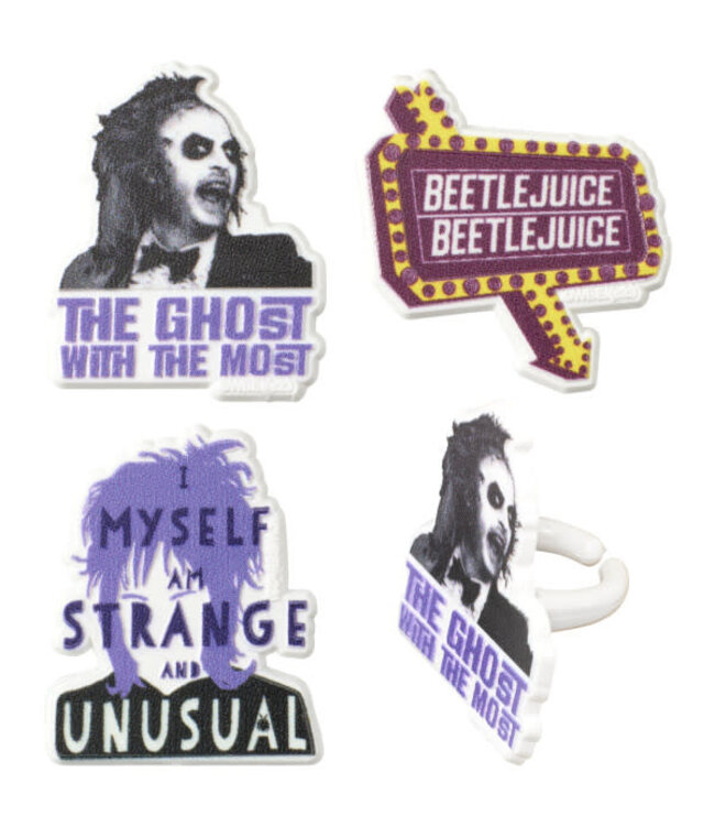 DECOPAC BEETLEJUICE Cupcake Rings