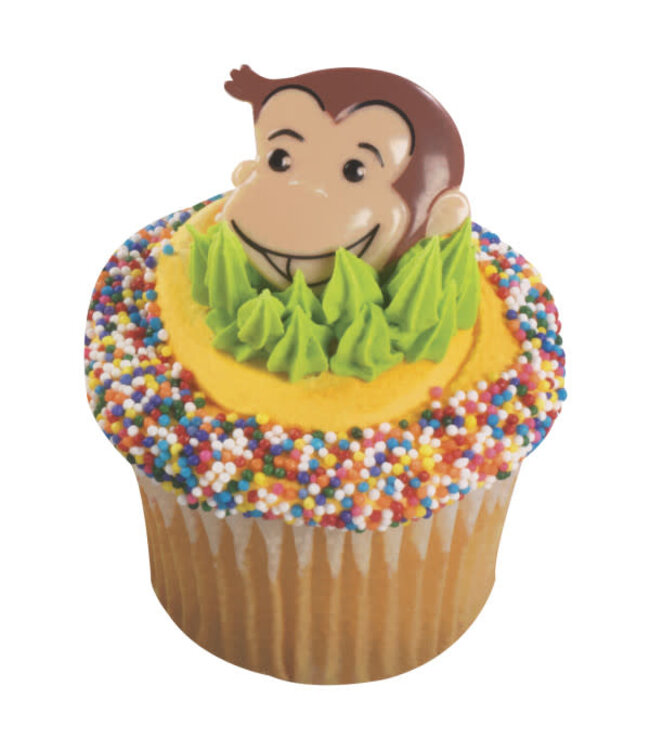 DECOPAC Curious George® Inquisitive Cupcake Rings