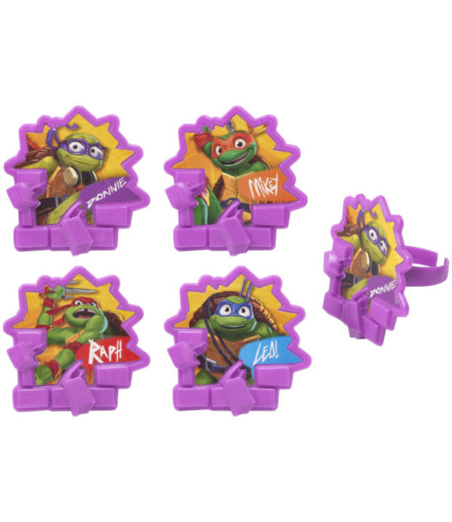 DECOPAC Teenage Mutant Ninja Turtles™ Turtle Power Cupcake Rings