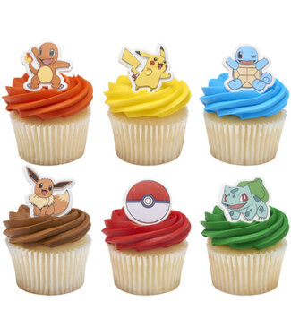 DECOPAC Pokémon Characters Cupcake Rings