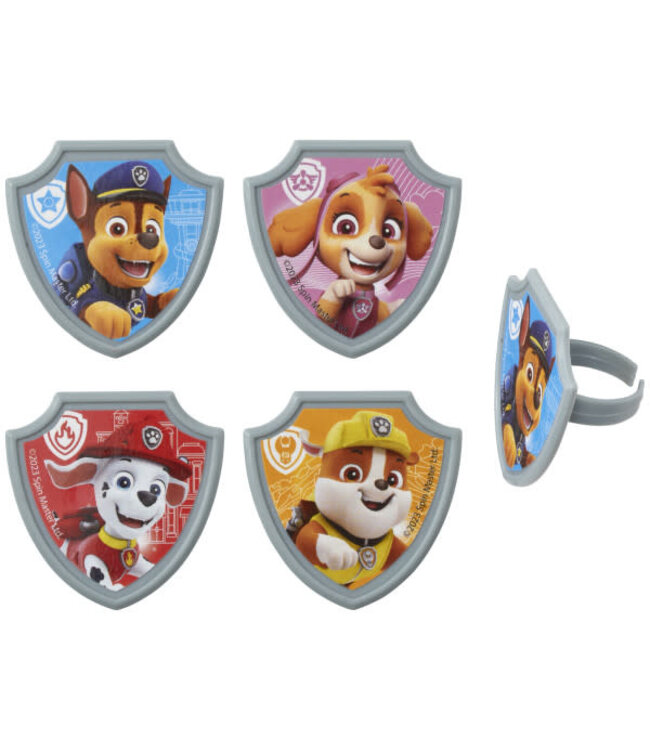 DECOPAC PAW Patrol Reporting for Duty Cupcake Rings