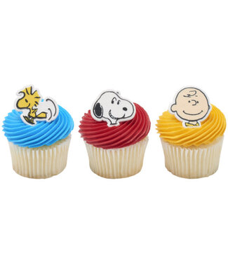 DECOPAC Peanuts® Snoopy®, Charlie Brown and Woodstock® Cupcake Rings