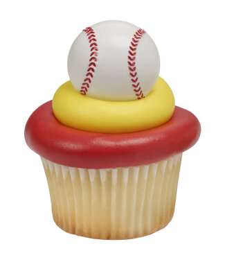 BAKERY CRAFTS 3D Baseball Cupcake Rings