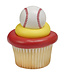 BAKERY CRAFTS 3D Baseball Cupcake Rings