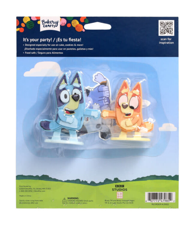 BAKERY CRAFTS Bluey Dance Mode Cake Decoration