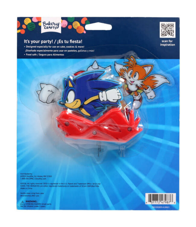 BAKERY CRAFTS Sonic the Hedgehog™ Cake Decorations
