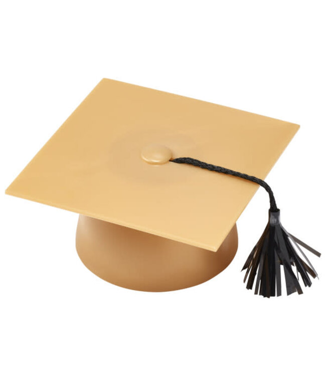 DECOPAC Gold Smooth Grad Hat Lay on