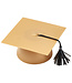 DECOPAC Gold Smooth Grad Hat Lay on