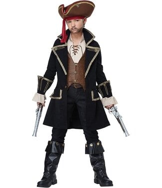CALIFORNIA COSTUMES Child Deluxe Pirate Captain Costume