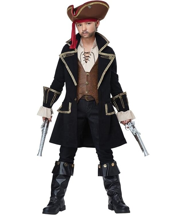 CALIFORNIA COSTUMES Child Deluxe Pirate Captain Costume