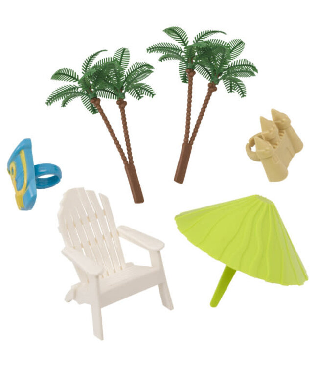 DECOPAC Beach Chair & Umbrella DecoSet®