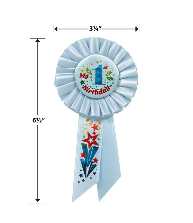 BEISTLE My "1st" Birthday Rosette