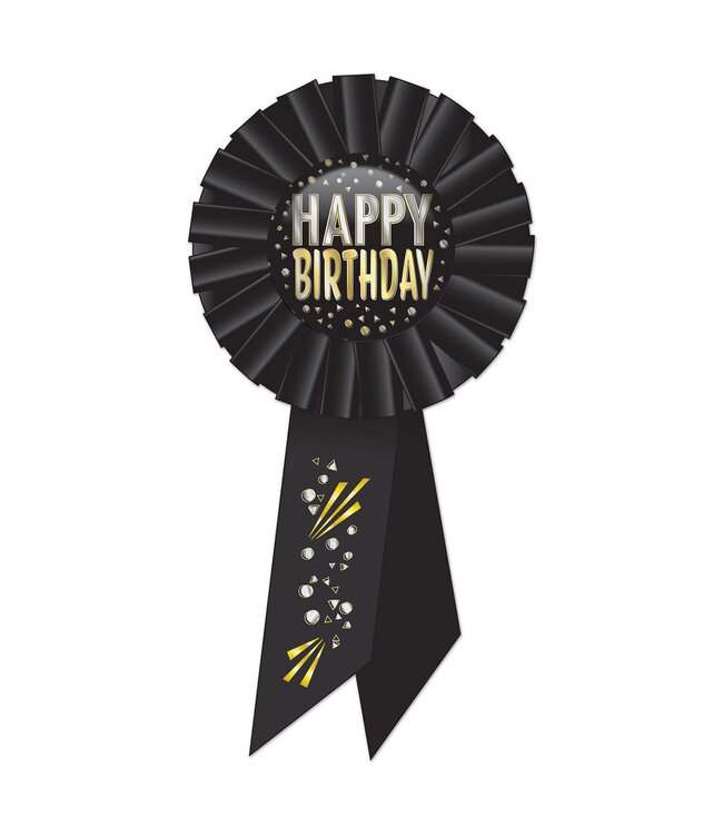 BEISTLE Happy Birthday Rosette