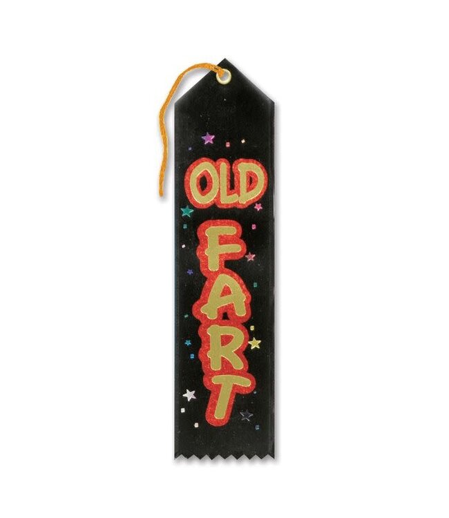 BEISTLE Old Fart Award Ribbon