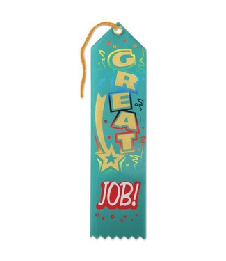 BEISTLE Great Job! Award Ribbon