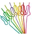 GLITTERATI Glitterati Silly Penis Straws- Set of 8