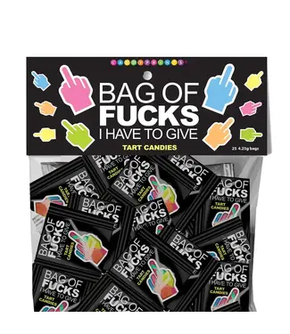 LITTLE GENIE Bag of Fucks I Have To Give- Bag of 25