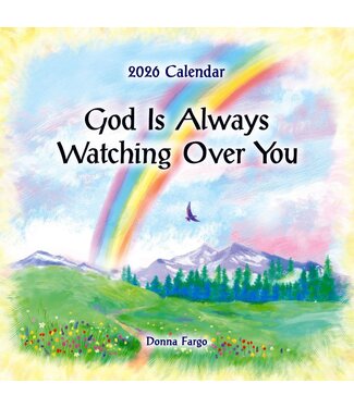 BLUE MOUNTAIN Blue Mountain Arts God Is Always Watching Over You 2026 Wall Calendar