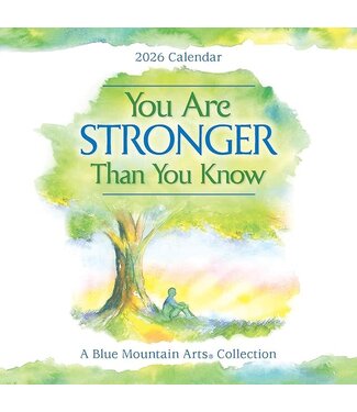 BLUE MOUNTAIN Blue Mountain Arts You Are Stronger Than You Know 2026 Wall Calendar
