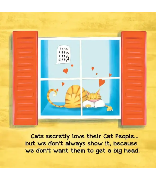 BLUE MOUNTAIN Blue Mountain Arts The Truth About Cat People from a Cat's Point of View 2026 Wall Calendar