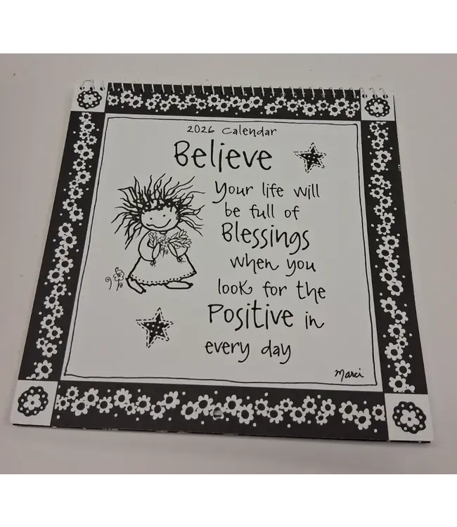 BLUE MOUNTAIN 2026 CALENDAR BELIEVE