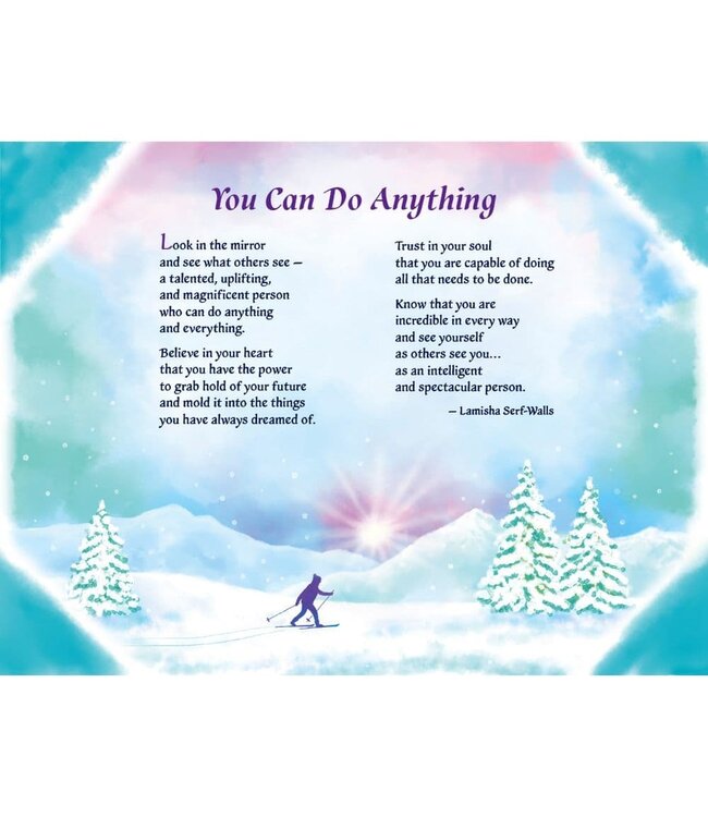 BLUE MOUNTAIN Blue Mountain Arts You Can Do Anything Words to Remember as You Follow Your Dreams 2026 Wall Calendar