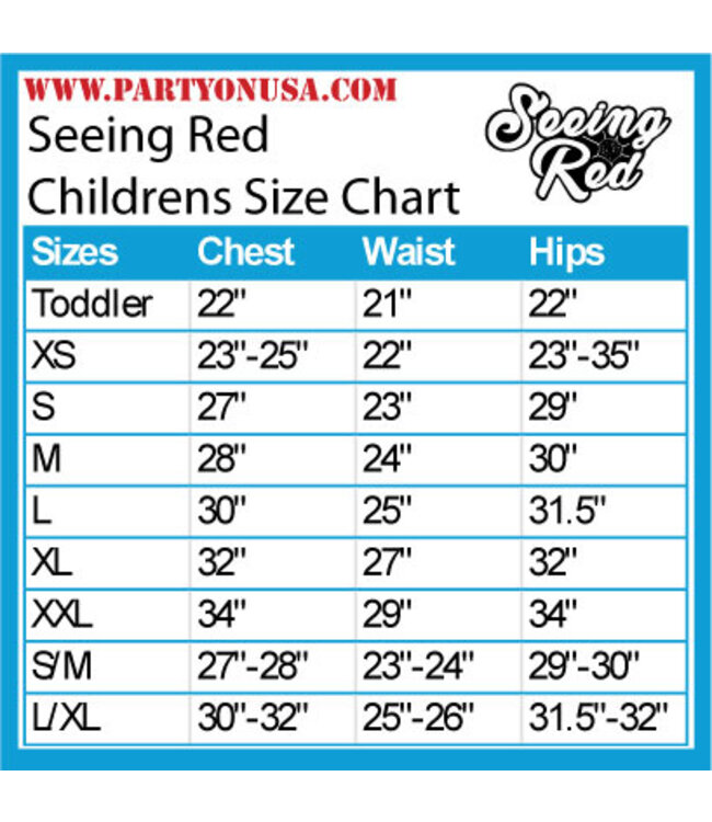 SEEING RED Grandpa Costume - Boys