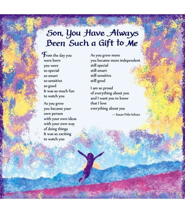 BLUE MOUNTAIN Blue Mountain Arts To My Son with Love 2026 Wall Calendar