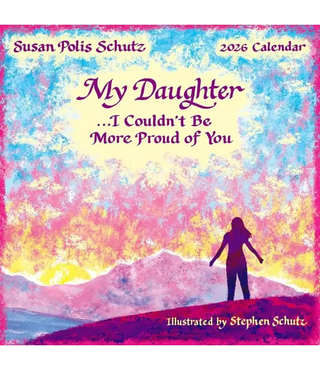 BLUE MOUNTAIN Daughter You Are A Gift To My Life 2026 Wall Calendar