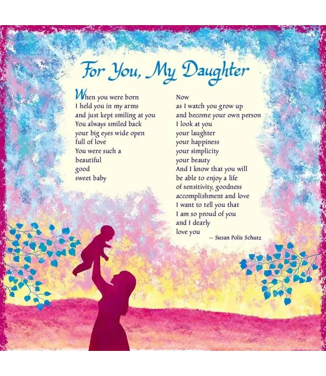 BLUE MOUNTAIN Daughter You Are A Gift To My Life 2026 Wall Calendar