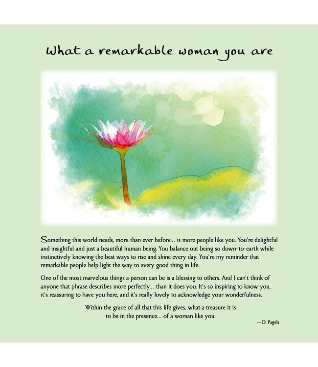 BLUE MOUNTAIN Blue Mountain Arts What a Remarkable Woman You Are 2026 Wall Calendar