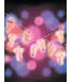 LITTLE GENIE Glitterati Penis Shaped String Lights - 14ft