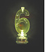 UNIQUE INDUSTRIES INC Number 6 Flashing Candle Holder With Birthday Candle Set