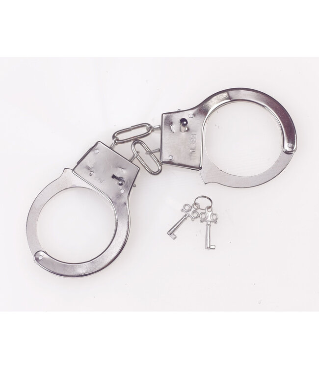 Fun World Metal Handcuffs with Keys