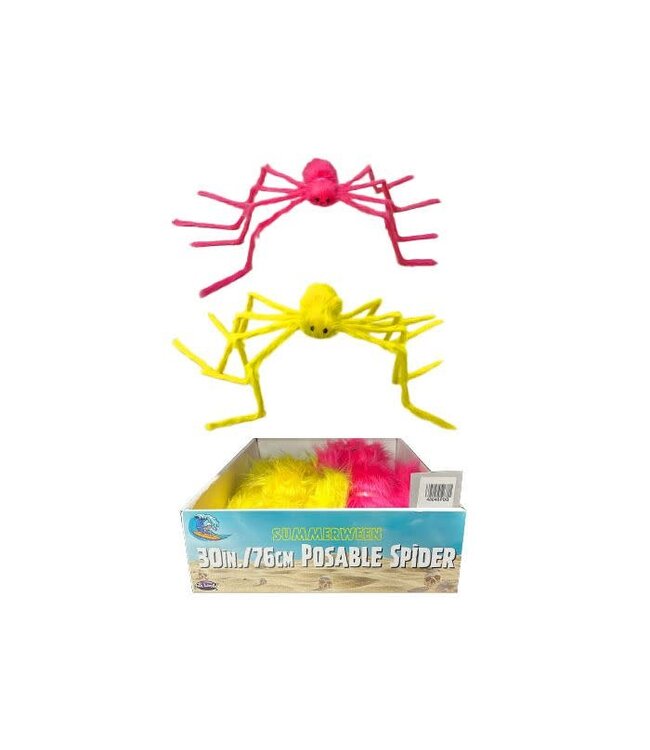Fun World 30" Posable Fuzzy Spider