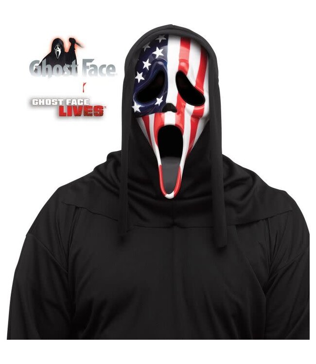 Fun World Ghost Face® Patriotic Mask