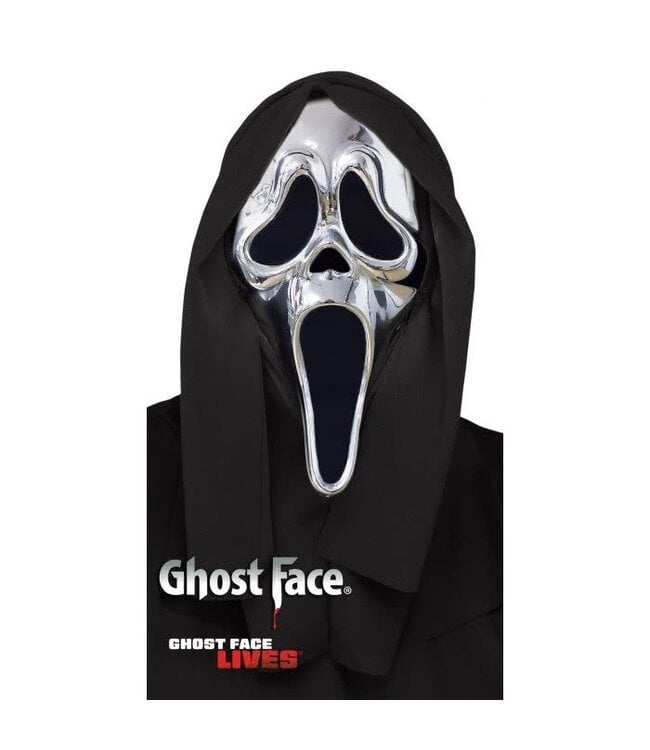Fun World Ghost Face® Chrome Mask