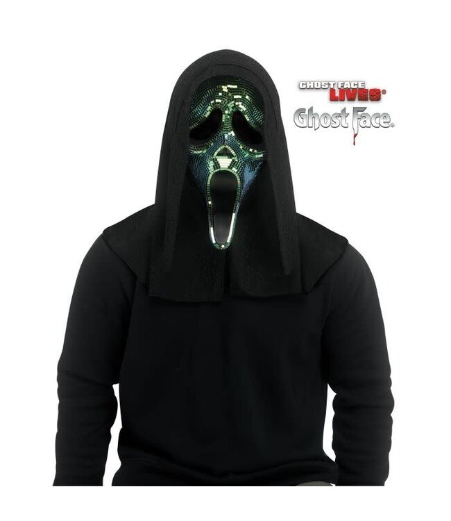Fun World Ghost Face® Oil Slick Disco Mask