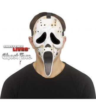 Fun World Distressed Ghost Face® Hockey Mask