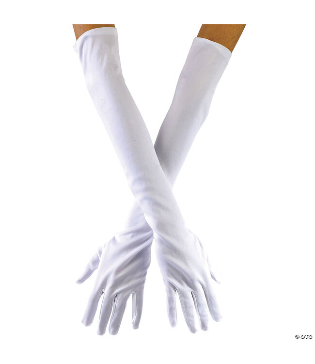 Fun World Adult Opera Length Gloves White